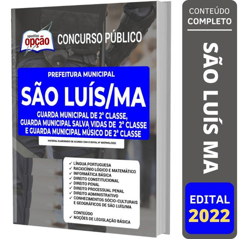 Apostila São Luís Ma Guarda Municipal Salva Vidas 2 Classe