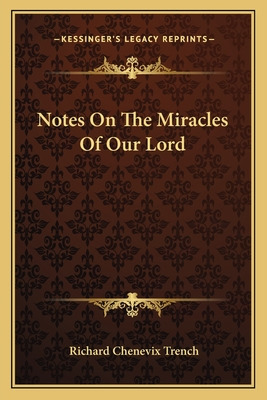 Libro Notes On The Miracles Of Our Lord - Trench, Richard...