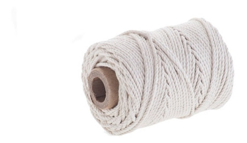 Hilo Albañil Macrame 100gr Bobina Albañil Construccion Crudo