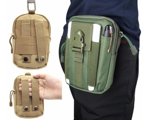 Bolso Cinturón Táctica Militar Compacta Nylon