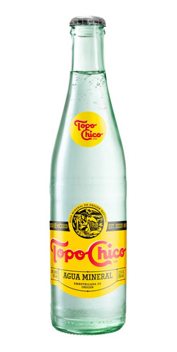 2 Pack Agua Mineral Natural Topo Chico 355 Ml