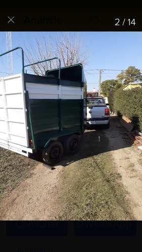 Vendo Traile, Carro Doble Eje Para Dos Caballos