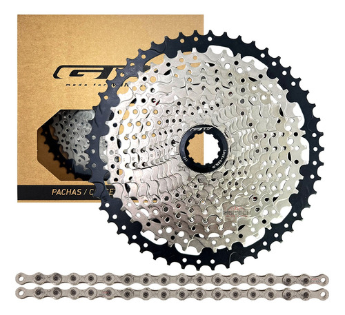 Pacha Gw 12v 11-50 + Cadena Kmc X12 Compatible Shimano Sram