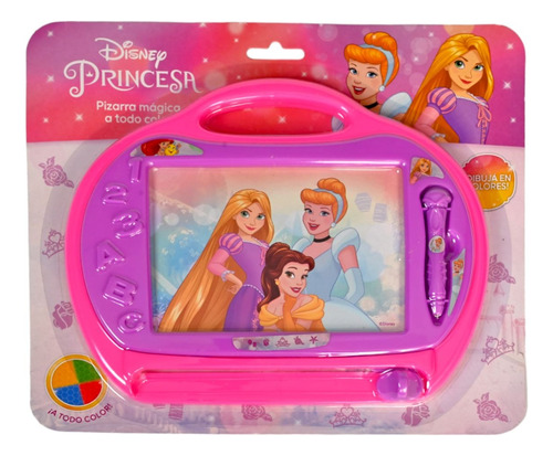 Pizarra Magica Princesa Disney Pluma De Colores Para Dibujar
