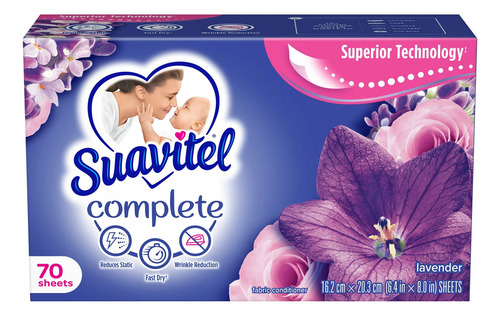 Suavitel Toallas Suavizantes Para Secadora De Ropa 70 Pack