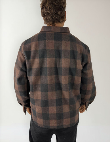 Camisaco Paño Spylimited Forrada Con Polar
