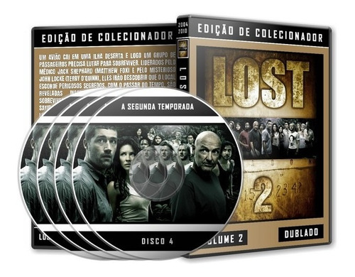 Lost - Serie Completa Em Dvd (dublado)