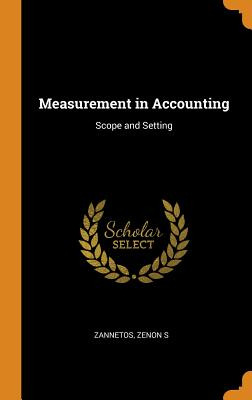 Libro Measurement In Accounting: Scope And Setting - Zann...