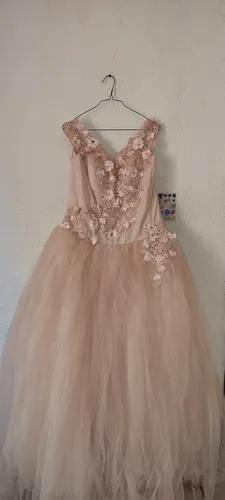 Vestidos De Xv A os Color Blush MercadoLibre