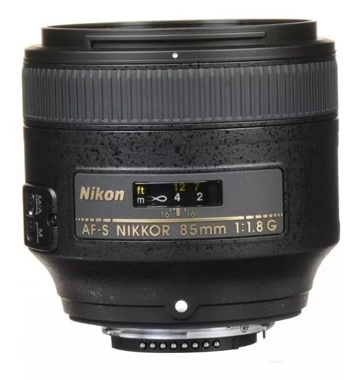 Primera imagen para búsqueda de lente nikon 85mm 1.8 usado