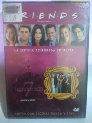 Friends / Temporada 7 / 4 Dvd / Nuevo / Con Envio Incluido