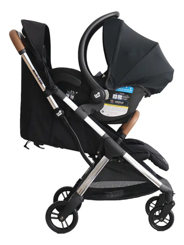 Coche Travel System Maxi Cosi Eva Essential Graphite