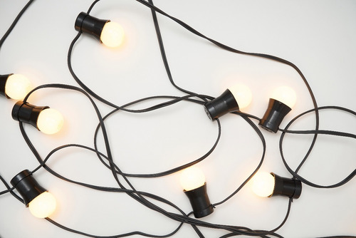 Imagen 7 de 10 de * 10 M Guirnalda Vintage / Retro - Luz Cálida Incandescente