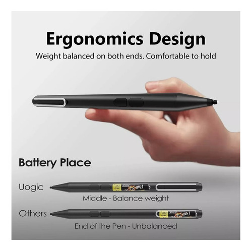 Lapiz Para Microsoft Surface Pro 9, 8, 7, 6, 5 Go Studio