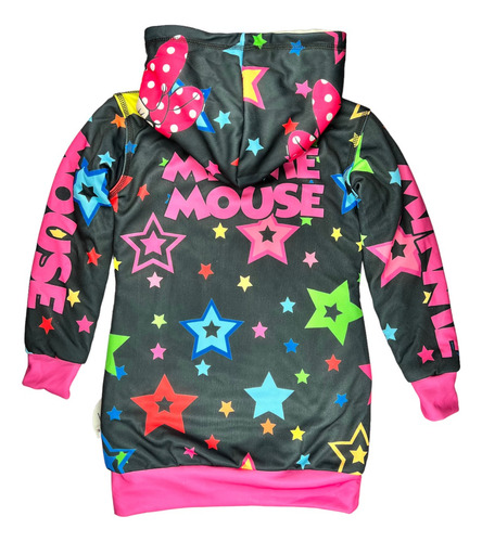 Sudadera Niña Mickey Mouse Y Minnie Mouse