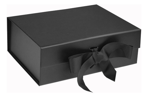 Caja De Regalo Rígida Plegable Magnética De 31x22x10 Cm