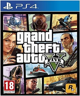 Taketwo Interactive Grand Theft Auto V Ps4 Videojuegos Ps4 P