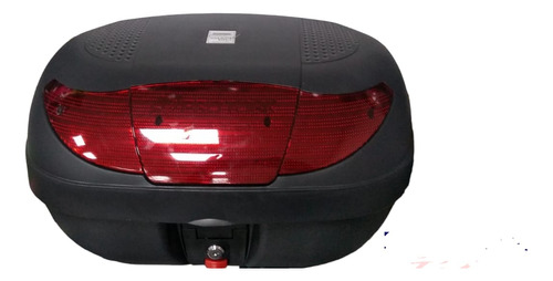 Baul Mac 46 Lts Reflect Color Rojo - Andes Motors