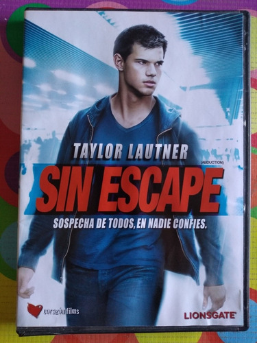 Dvd Sin Escape. Taylor Lautner