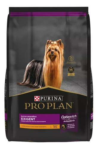 Pro Plan Exigent Perro Adulto Raza Pequeña Pollo 7.5 Kg