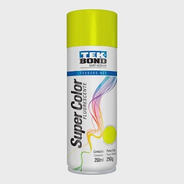 Tinta Spray Amar Fluor 350ml Tekbond