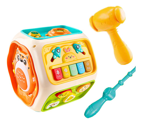 Cubo De Tambores De A Mano Para Niños Cubo Fine Motor