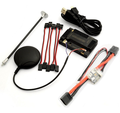 Controlador De Vuelo Ardupilot Mega 2.6 Con Gps Ublox.