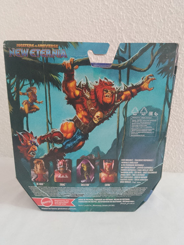 Master Of The Universe New Eternia Beast Man Mattel (Usado)