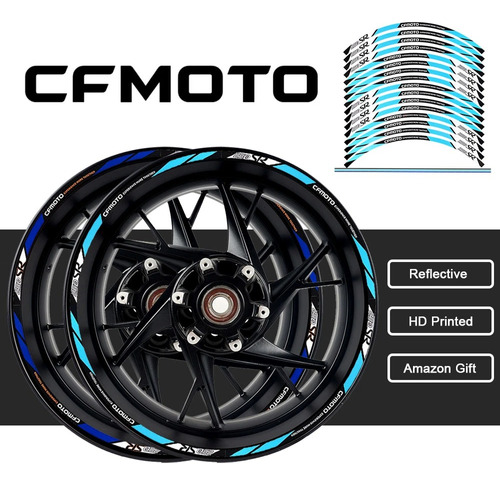 Adhesivos Ruedas Cfmoto Nk250 #05 Mk Motos