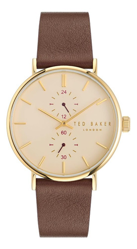 Reloj Ted Baker Para Hombre Con Correa De Cuero Genuino Ecol