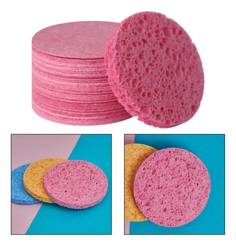 New Esponjas De Limpieza Facial Mascarilla Exfoliante 50 Pcs