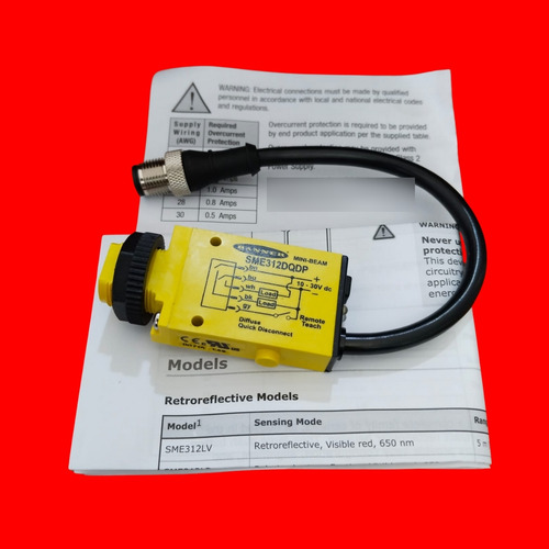 Banner Sme312dqdp 56640 Sensor Programming