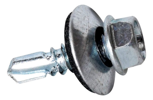 Pija Hexagonal Punta De Broca 14 X 1 Galv. C/acc (100 Pzs)