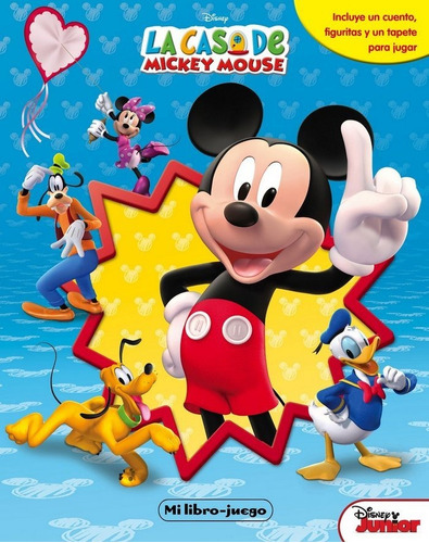 La Casa De Mickey Mouse. Libroaventuras, De Disney. Editorial Libros Disney En Español