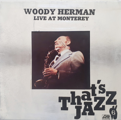 Woody Herman - That 's Jazz Live At Monterrey Lp