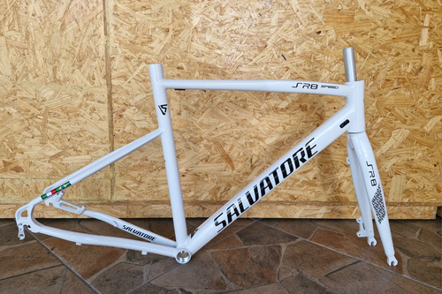 Quadro E Garfo Speed Salvatore Sr8 Freio Ferradura E Disco