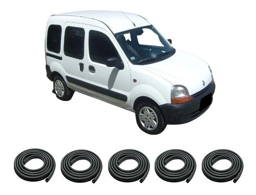 Burletes Renault Kangoo 2006 Kit 4  Puertas + Baul Rapinese 