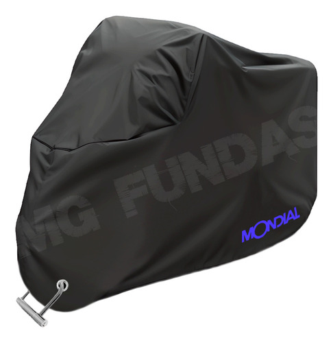 Funda Cobertor Impermeable Para Moto Chopera Mondial Hd 254 