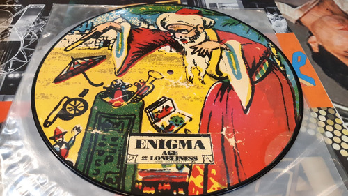 Enigma Age Of Loneliness Picture Vinilo Uk 1994 Leer Detalle