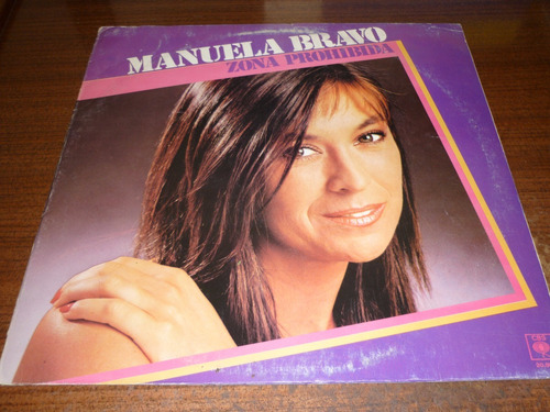 Manuela Bravo  Zona Prohibida Vinilo Argentino