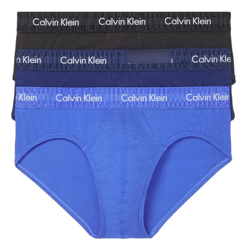 Calvin Klein Breble De 3 Paquetes De Algodón De Algodón Para