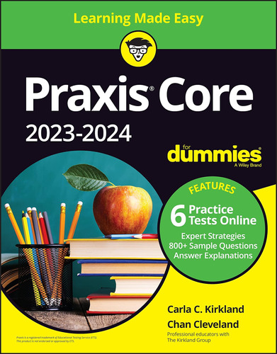 Libro: Praxis Core For Dummies With Online Practice