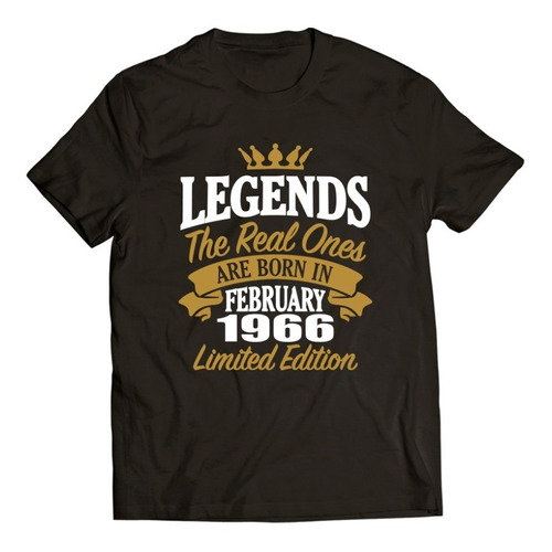 Legends Are Born In The Real Ones  /  Playera Personalizada