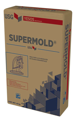 Yeso Cerámico  Moldes 40 K Gs  Distribuidor Usg Supermold