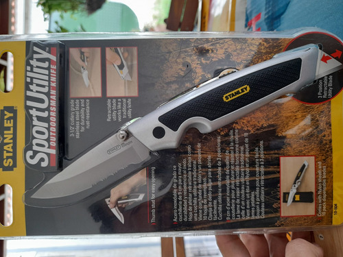 Navaja Y Cuchilla Stanley Sport Utility Outdoorman Knife