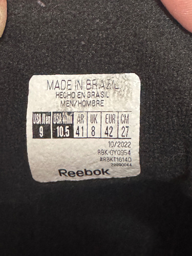 Zapatillas Reebok Classic Leather Negras (Usado)
