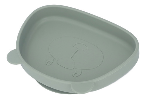 Plato De Alimentación De Silicona Para Niños Pequeños Con Ve