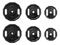 Comprar Set Discos 80 Libras Barras Mancuernas De 5, 10 Y 25 Libras