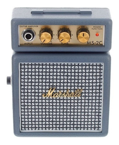 Mini Amplificador Guitarra Electrica Marshall Ms2c 2 W