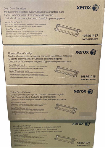 Kit Toner Xerox 108r01417, 108r01418, 108r01419, 108r01420